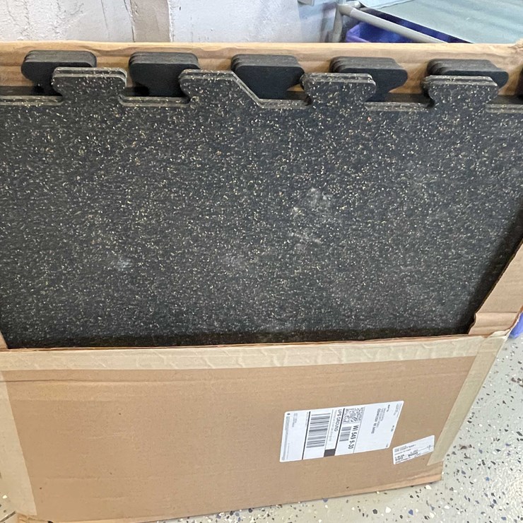 #12919 • 1/4" Thick Rubber Floor Mats