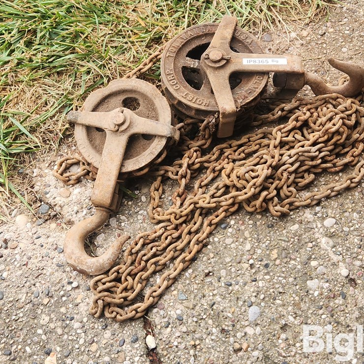 Hoist Corp Tonawanda Hand Chain Hoist