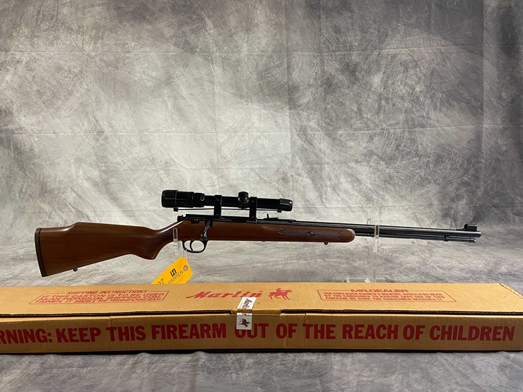 #1207-•-marlin-model-881,-22-lr-bolt-action-rifle,-sn:-09528978,-(neenah,-wi)-image-1
