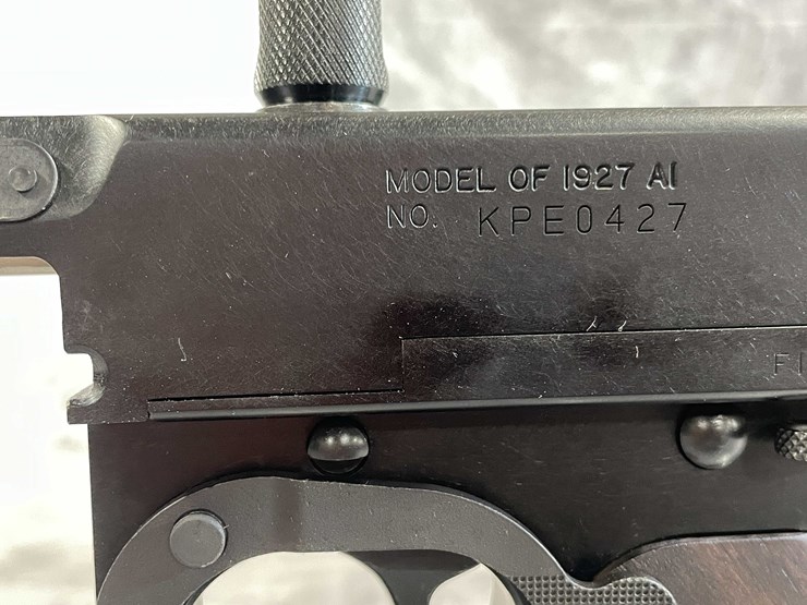 #5194-•-thompson-model-1927,-45-auto-semi-auto-pistol,-sn:-kpe-0427,-(neenah,-wi)-image-12