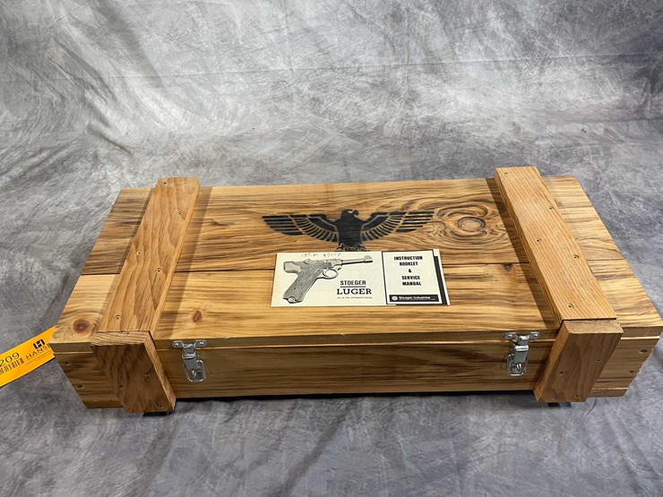 #1209-•-ati-and-stoeger-schmeisser-gsg-stg-44-and-luger-p08,-22-lr-semi-auto-rifle-&-pistol,-sn:-a703873,-a703873,-(neenah,-wi)-image-1