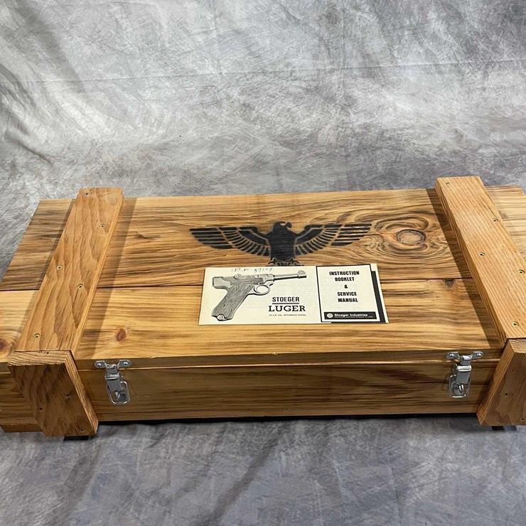 #1209 • ATI And Stoeger Schmeisser GSG STG-44 And Luger P08, 22 LR Semi-Auto Rifle & Pistol, SN: A703873, A703873, (Neenah, WI)