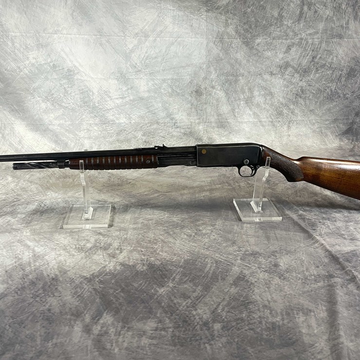 #1173 • Remington Model 14, 30 Rem Pump Action Rifle, SN: C2038, (Neenah, WI)