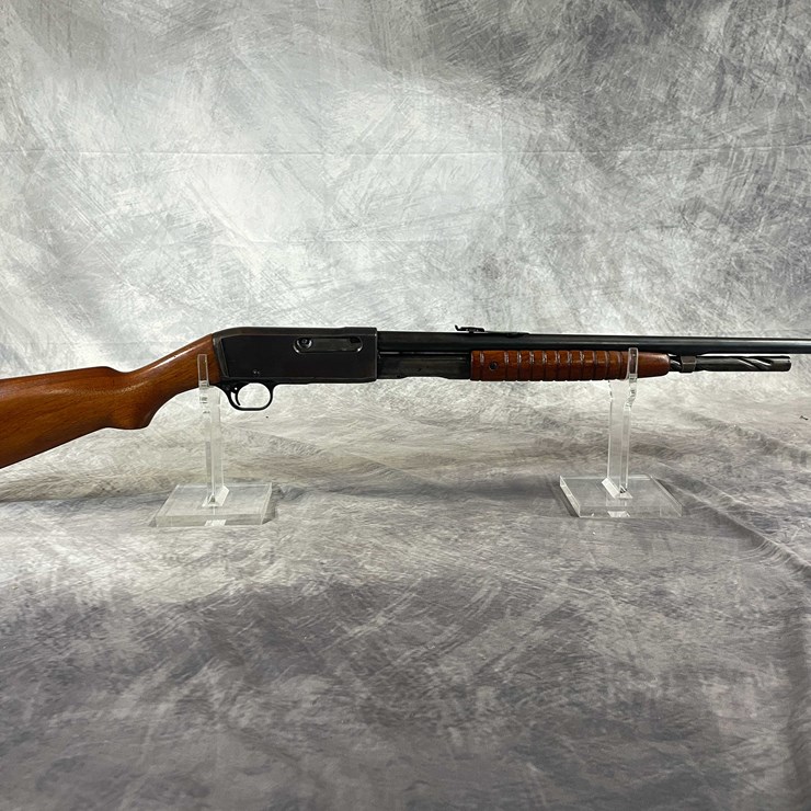 #1174 • Remington Model 14, 30 Rem Pump Action Rifle, SN: C18517, (Neenah, WI)