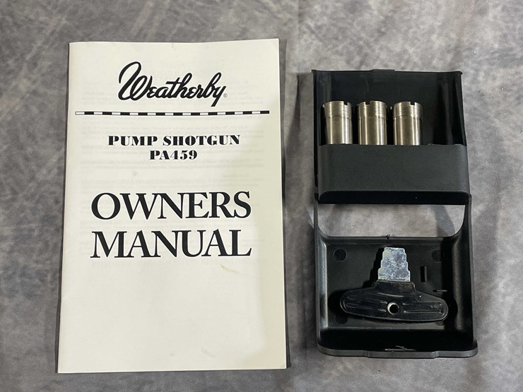 #4061-•-weatherby-pa-459-grim-reaper,-12-ga.-pump-action-shotgun,-sn:-ak24566,-(neenah,-wi)-image-19