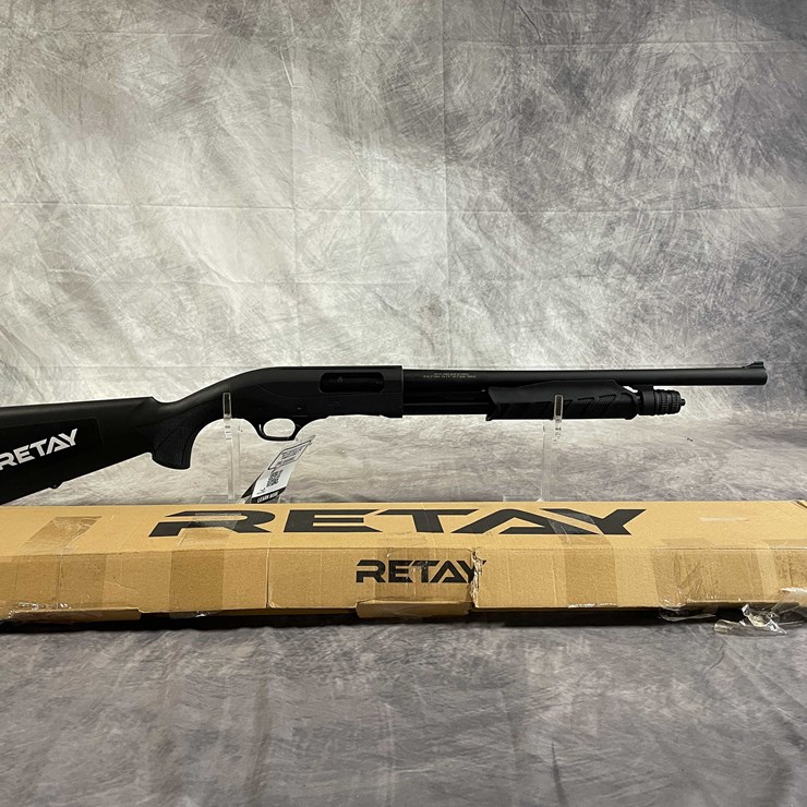 #4047 • Retay GPS Tactical, 12 Ga. Pump Action Shotgun, SN: P21025853, (Neenah, WI)