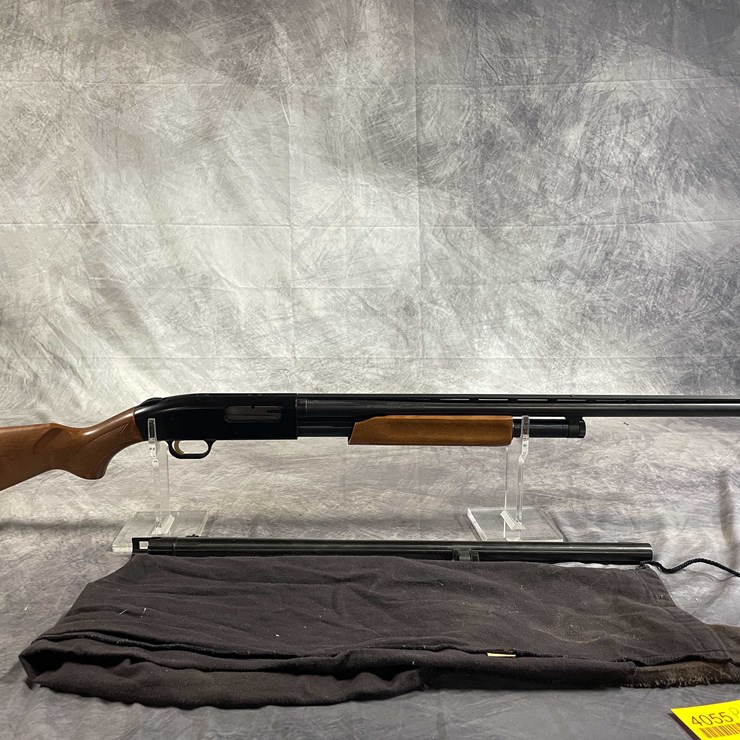 #4055 • Mossberg 500A, 12 Ga. Pump Action Shotgun, SN: R020033, (Neenah, WI)