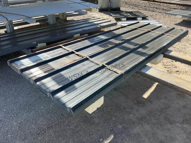 (70)-3ft-x-8ft-black-metal-roof-panels,-image-2