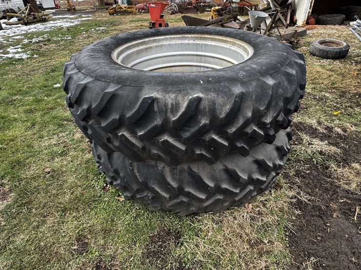 (2)---goodyear-18.4---38-tires-w/-rims-image-5