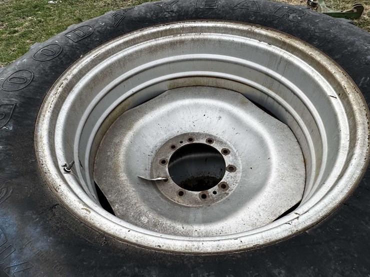 (2)---goodyear-18.4---38-tires-w/-rims-image-4