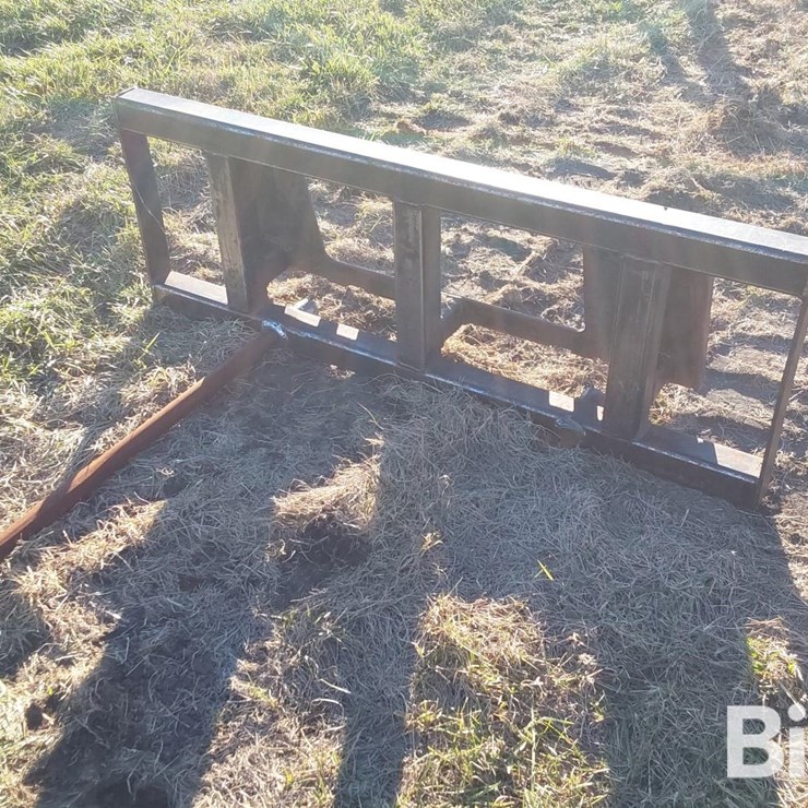 Bale Spear Skid Steer Attachment