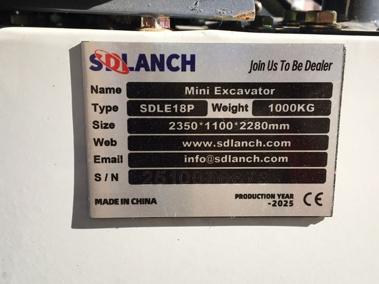 unused-2025-sd-lanch-sdle18p-mini-excavator,-image-11