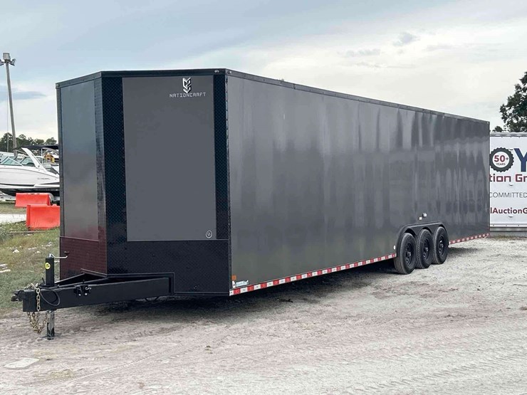 2025-nationcraft-8.5x36tta3-38ft-tri-axle-enclosed-trailer-image-1