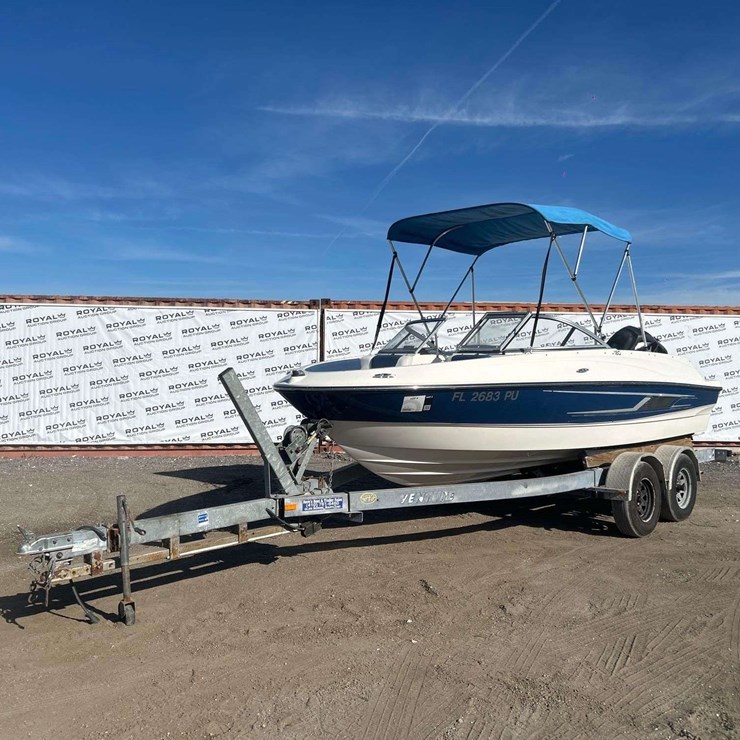 2014 Bayliner 180 Boat with T/A Boat Trailer