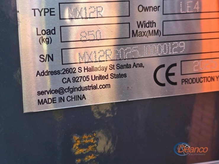unused-2025-cfg-mx12r-mini-excavator,-s/n-2025x0000129:-15hp-gas-eng.,-bkt.-image-20