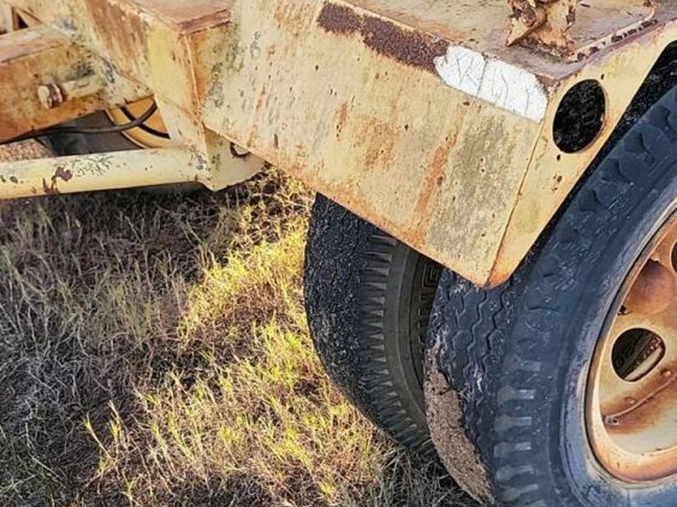 pole-trailer-(no-title---bill-of-sale-only):-yellow,-pintle-hitch-image-8