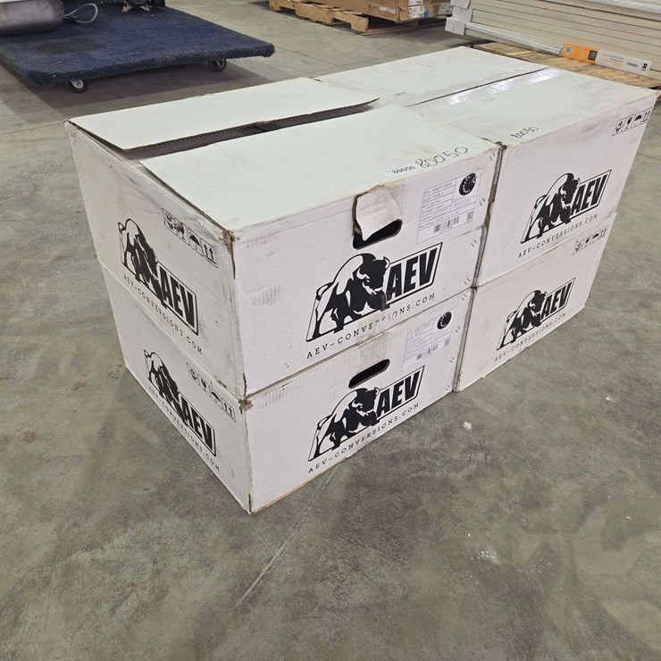 (4) AEV 18x9.0 Black Rims