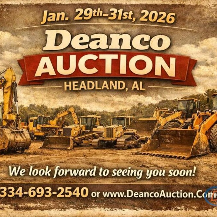 REGISTER TO BID ONLINE W/ DEANCO LIVE @ WWW.DEANCOAUCTION.COM