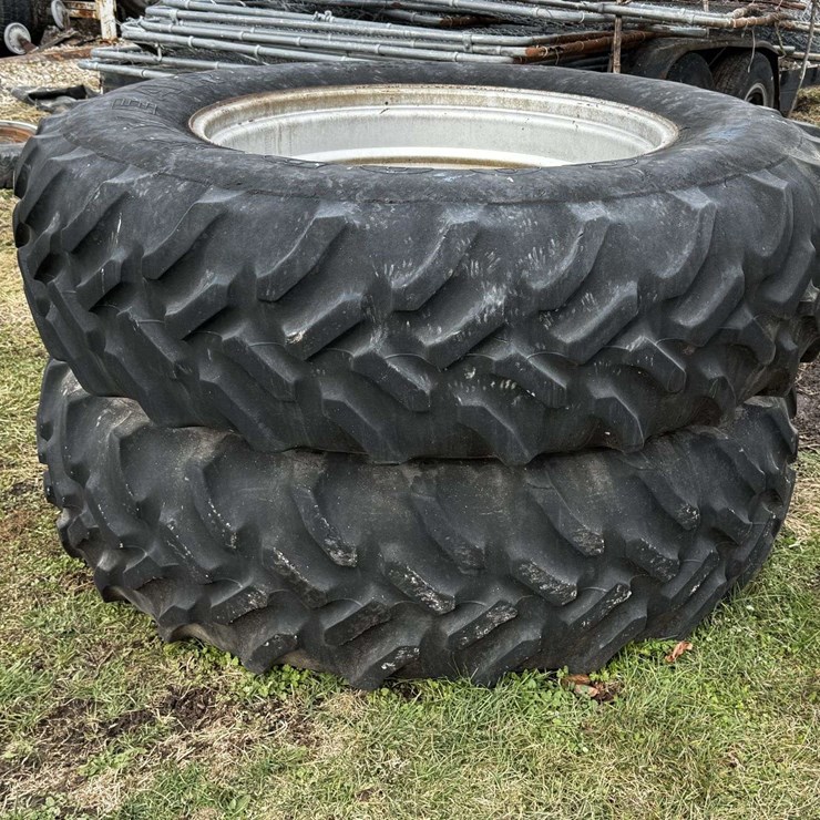 (2) - Goodyear 18.4 - 38 Tires w/ Rims