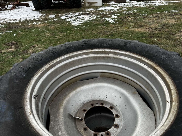 (2)---goodyear-18.4---38-tires-w/-rims-image-2