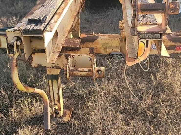 pole-trailer-(no-title---bill-of-sale-only):-yellow,-pintle-hitch-image-9