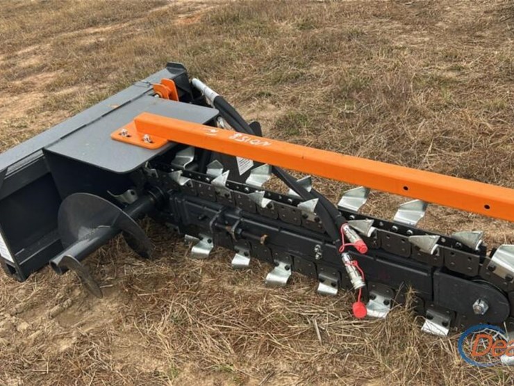 wolverine-trencher-attachment,-s/n-zq-02906-for-skid-steer-image-2