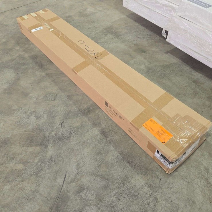 (2) Champion Cordless Light Filtering Vinyl Blinds (48"x48")