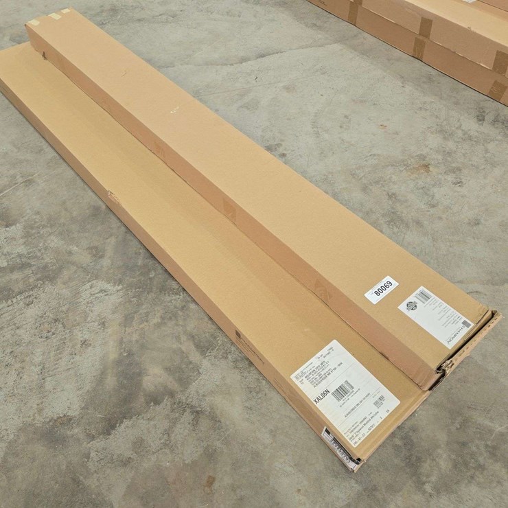 (3) Champion 2" Cordless Faux Wood Blinds (59"x36")