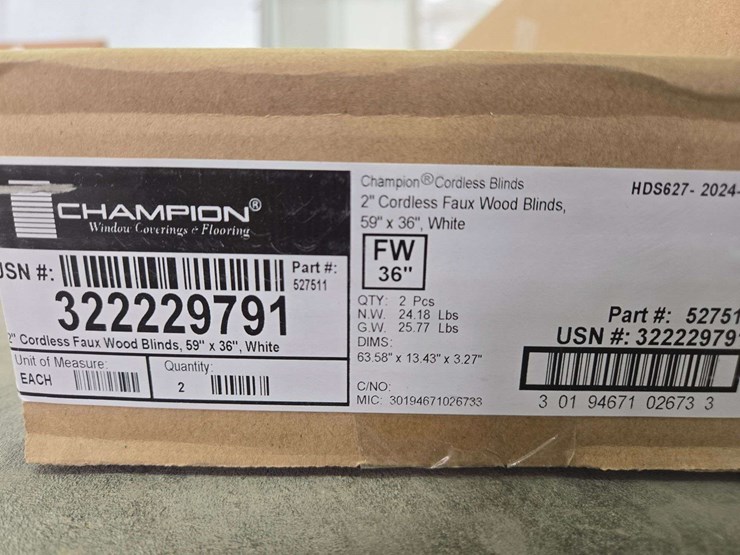 (3)-champion-2"-cordless-faux-wood-blinds-(59"x36")-image-6