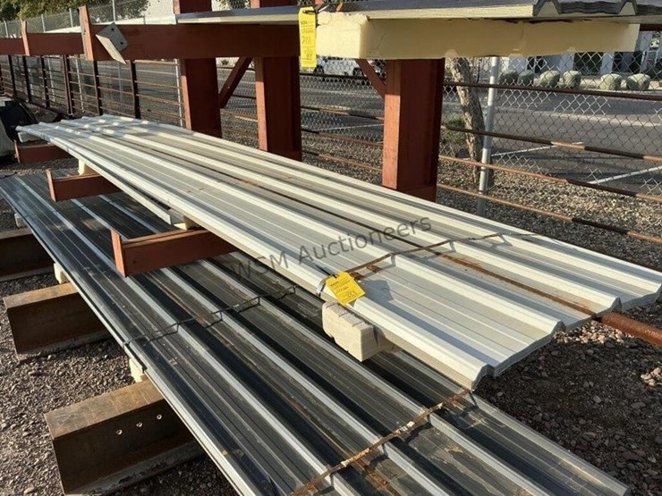 (20)-3ft-x-20ft-white-metal-roof-panels,-image-1