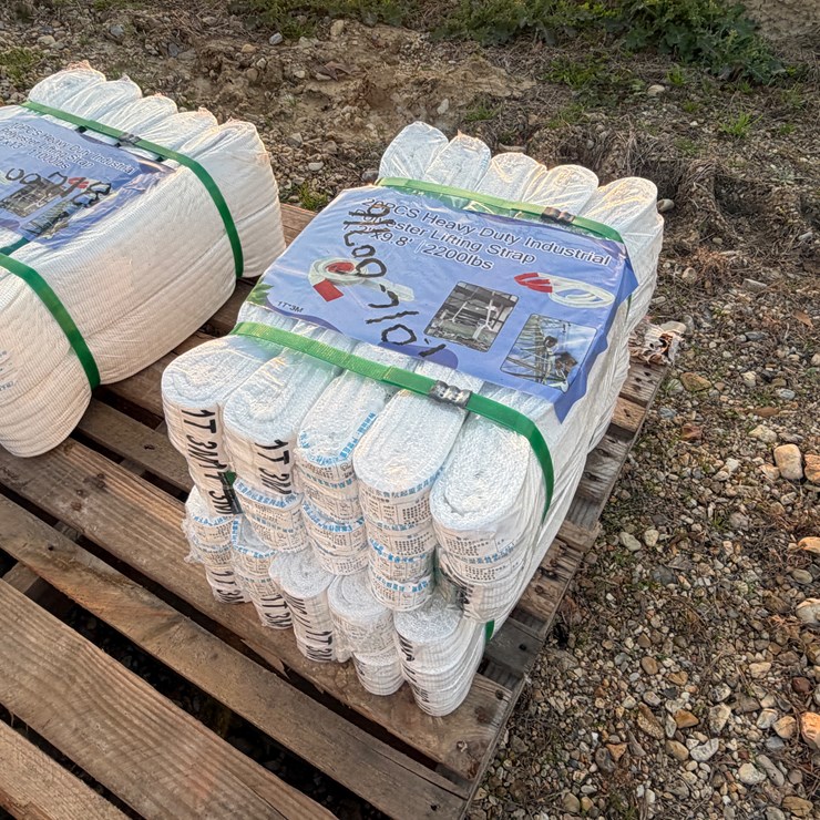 #8010 • HD INDUSTRIAL POLYESTER LIFTING STRAPS