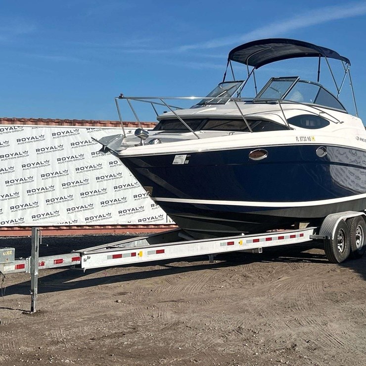2008 Regal Boat with T/A Continental Boat Trailer