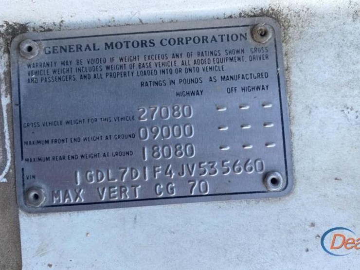 1988-gmc-grain-truck,-s/n-1gdl7d1f2jv535660-(no-title---bill-of-sale-only):-auto-image-18