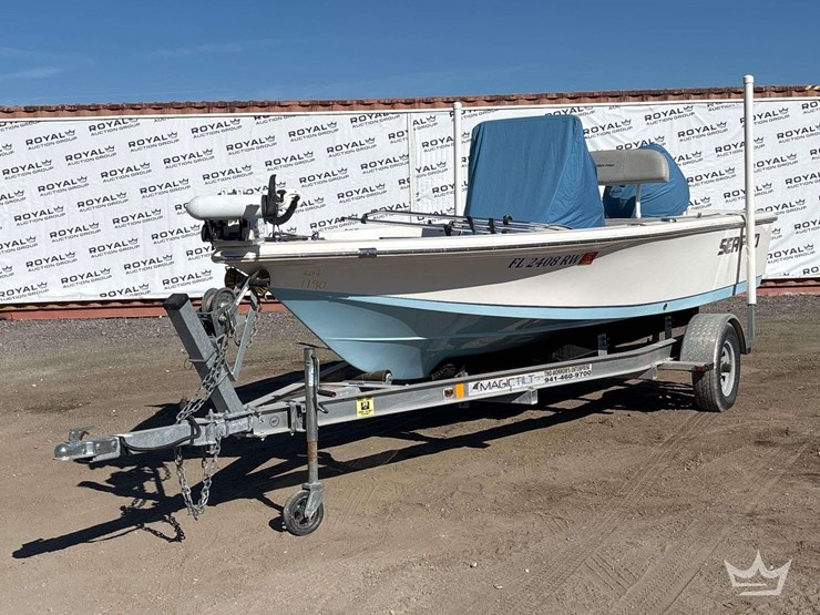 2018-sea-pro-boat-with-14ft.-s/a-magic-tilt-boat-trailer-image-1