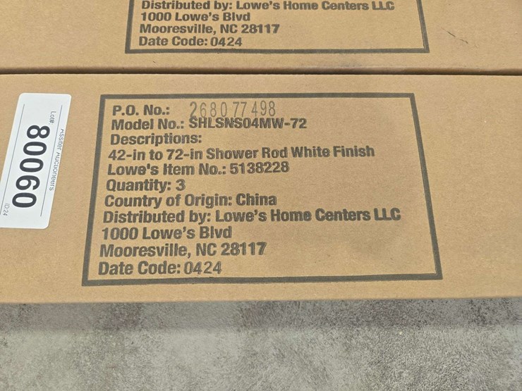 (3)-style-selections-(42"-to-72")-shower-rod,-white-finish-image-6