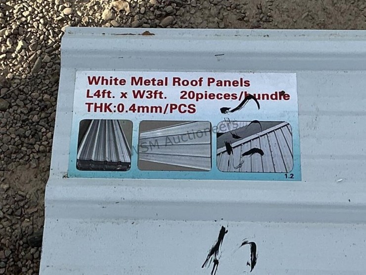(20)-3ft-x-4ft-white-metal-roof-panels-image-3