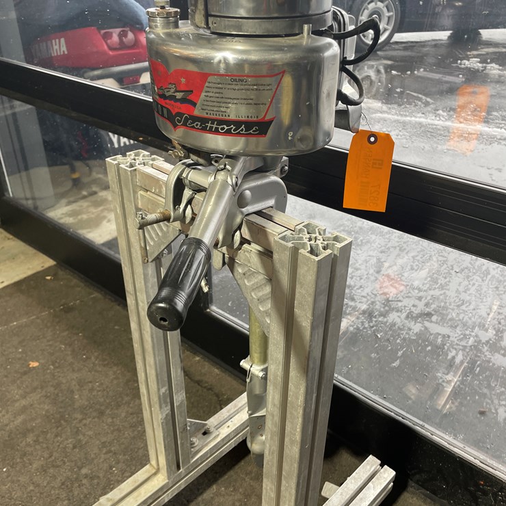 #3827 • Johnson Seahorse Vintage Outboard Boat Motor