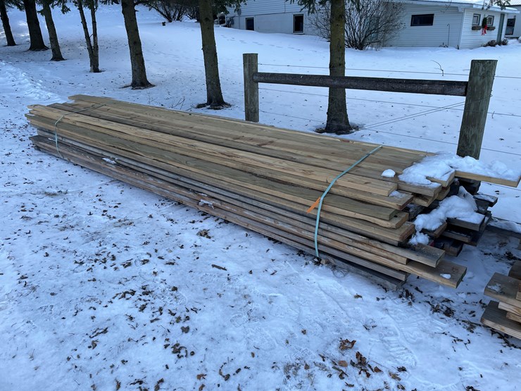 #3814-•-bundle-of-green-treated-and-construction-grade-lumber-image-1