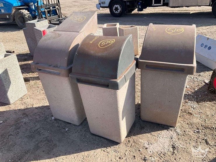 3-concrete-push-door-lid-outdoor-trash-can-image-3