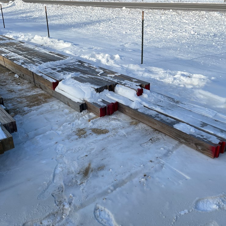#3789 • Bundle of Laminated Wood Beams