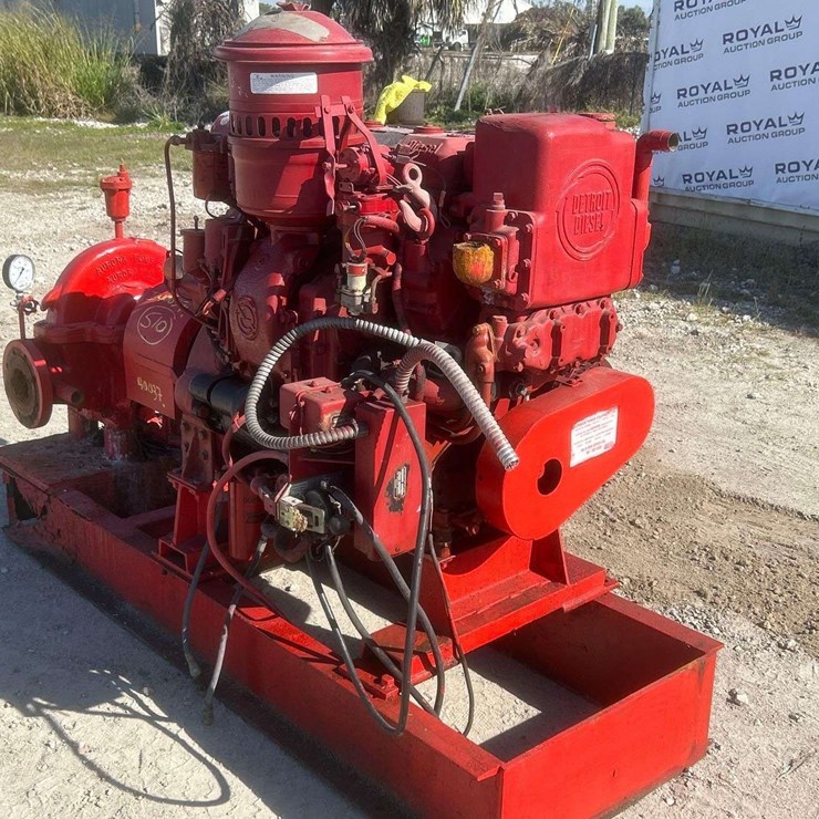Fire Pump Engine