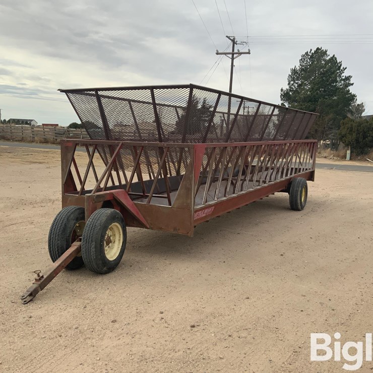 Cattle Man’s Choice Bale Feeder Wagon