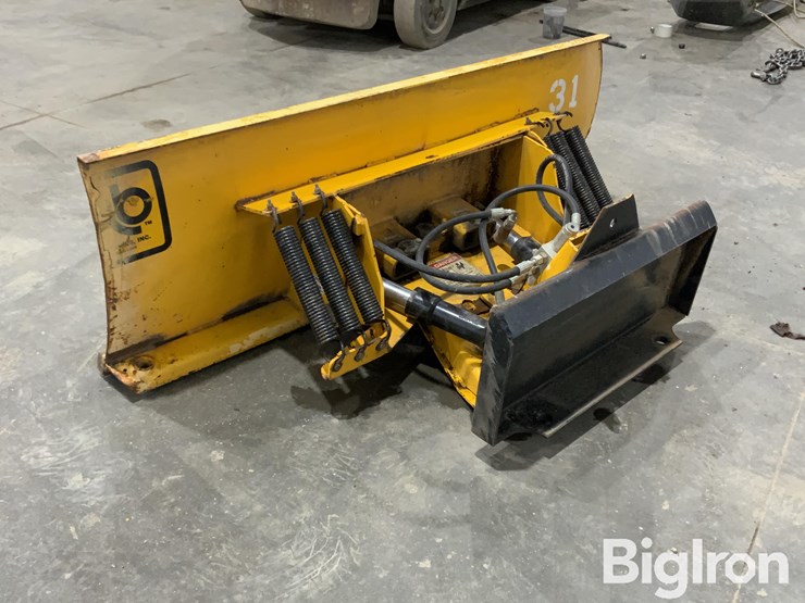 2009-m-b-52"-hydraulic-mini-skid-steer-loader-front-blade-image-7