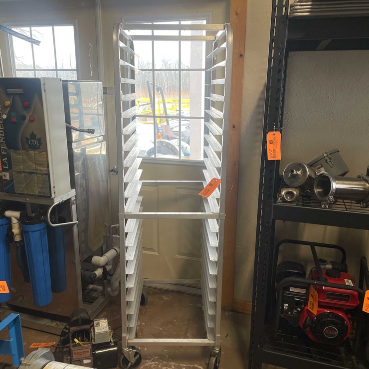 #6194 • Bakers Rack and Trays