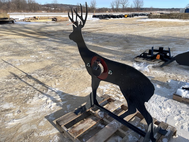 #2034-•-new-kc-ar500-steel-deer-shooting-target-image-4