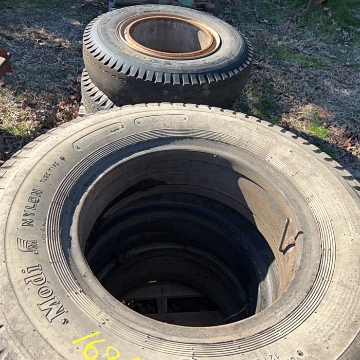5 10-20 TRUCK TIRES, 6 RIMS; LOCATED AT 7241 ROXBURY RD, CHARLES CITY, VA, PLEASE CALL 804.837.9940 OR 804.651.4404 WITH QUESTIONS