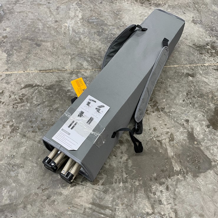 #5851 • Folding Lawn Chair with Canopy