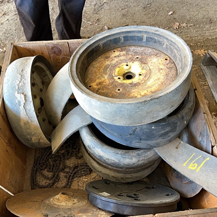 JOHN DEERE DRILL PARTS; LOCATED AT 7241 ROXBURY RD, CHARLES CITY, VA, PLEASE CALL 804.837.9940 OR 804.651.4404 WITH QUESTIONS