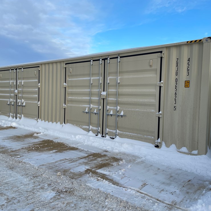 #102 • 40' High Cube Multi-Door Shipping Container