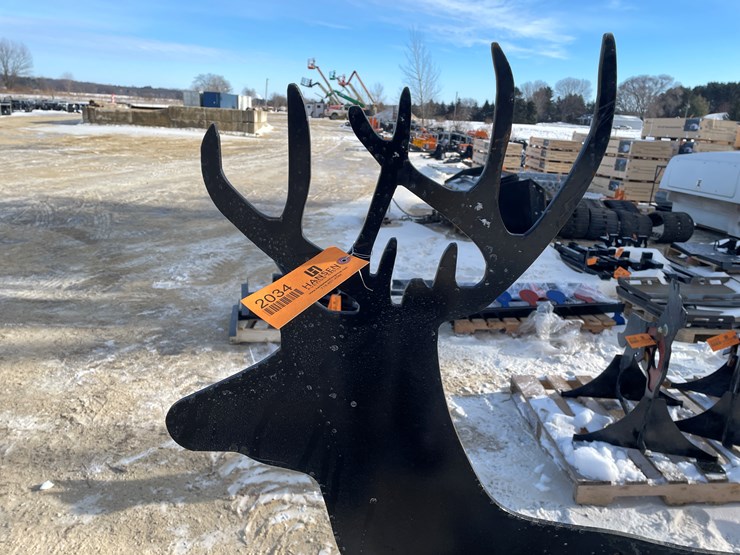 #2034-•-new-kc-ar500-steel-deer-shooting-target-image-6